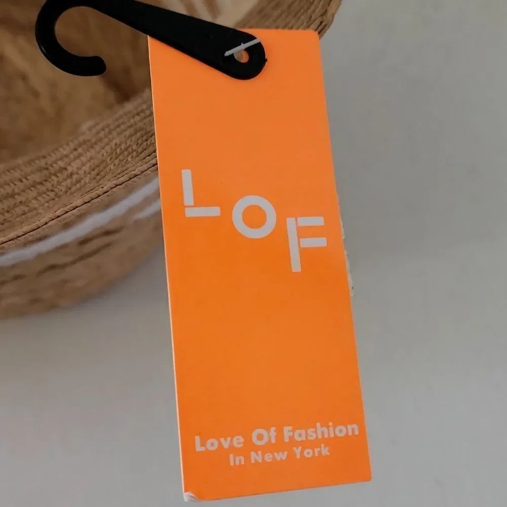 LOF paper hat sun vacation beach hat - Picture 3 of 4